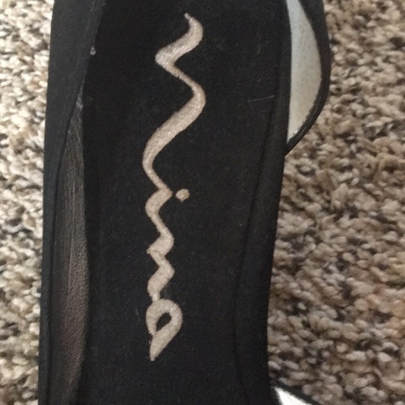 Nina black open-toe heel - Picture 2 of 3